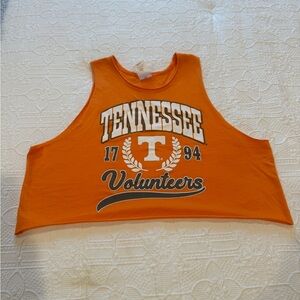 NWOT Tennessee Volunteers Crop Tank, size medium